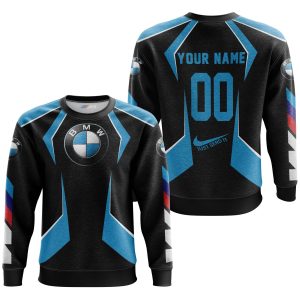 Custom name BraapGirls LIMITED EDITION – CUSTOM NAME BMW – SKY BLUE BMW for motocross girls and dirt bike riders - BMW view 2