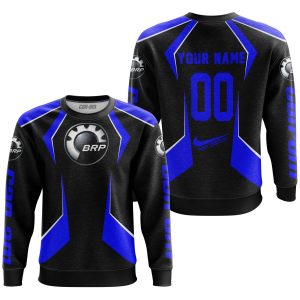 Custom name BraapGirls LIMITED EDITION – CUSTOM NAME CAN AM – BLUE Brands for motocross girls and dirt bike riders - Brands view 2