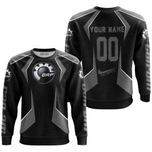 Custom name BraapGirls LIMITED EDITION – CUSTOM NAME CAN AM – GREY Brands for motocross girls and dirt bike riders - Brands view 2