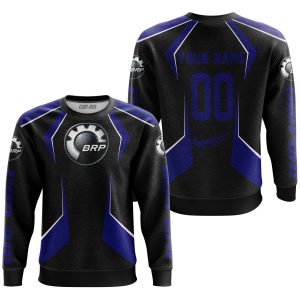 Custom name BraapGirls LIMITED EDITION – CUSTOM NAME CAN AM – NAVY Brands for motocross girls and dirt bike riders - Brands view 1
