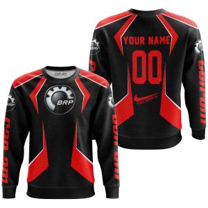 Custom name BraapGirls LIMITED EDITION – CUSTOM NAME CAN AM – RED Brands for motocross girls and dirt bike riders - Brands view 2