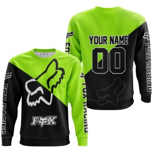 Custom name BraapGirls PREMIUM GIFT – CUSTOM NAME – FOX RACING – NEON Brands for motocross girls and dirt bike riders - Brands view 2