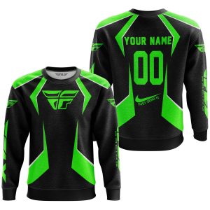 Custom name BraapGirls LIMITED EDITION – CUSTOM NAME FLY RACING – GREEN Brands for motocross girls and dirt bike riders - Brands view 2
