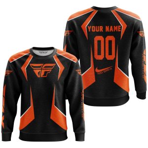 Custom name BraapGirls LIMITED EDITION – CUSTOM NAME FLY RACING – ORANGE Brands for motocross girls and dirt bike riders - Brands view 2