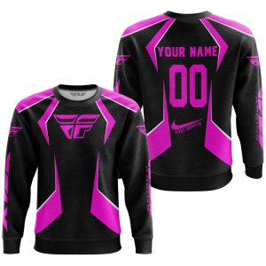 Custom name BraapGirls LIMITED EDITION – CUSTOM NAME FLY RACING – PINK Brands for motocross girls and dirt bike riders - Brands view 2