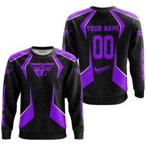 Custom name BraapGirls LIMITED EDITION – CUSTOM NAME FLY RACING – PURPLE Brands for motocross girls and dirt bike riders - Brands view 2