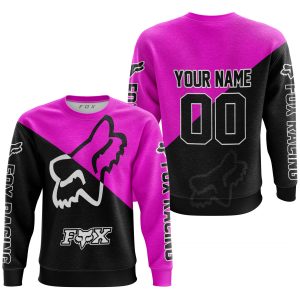 Custom name BraapGirls PREMIUM GIFT – CUSTOM NAME – FOX RACING – PINK Brands for motocross girls and dirt bike riders - Brands view 2