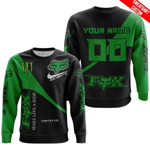 Custom name BraapGirls MAKE LIFE A RIDE JUST SEND IT – MONSTER ENERGY Brands for motocross girls and dirt bike riders - Brands view 3