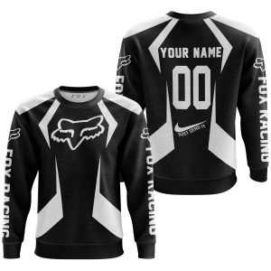 Custom name BraapGirls LIMITED EDITION – CUSTOM NAME FOX RACING – WHITE Brands for motocross girls and dirt bike riders - Brands view 2
