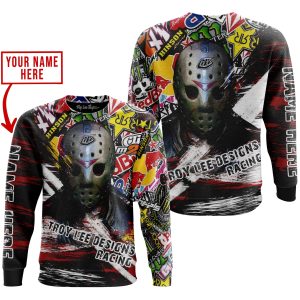 Custom name BraapGirls JASON VOORHEES TROY LEE DESIGNS RACING | HOODIE & JERSEY | KID-YOUTH & ADULT Brands for motocross girls and dirt bike riders - Brands ...