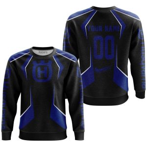 Custom name BraapGirls LIMITED EDITION – CUSTOM NAME HUSQVARNA – BLUE Brands for motocross girls and dirt bike riders - Brands view 2