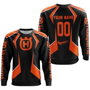 Custom name BraapGirls LIMITED EDITION – CUSTOM NAME HUSQVARNA – ORANGE Brands for motocross girls and dirt bike riders - Brands view 2