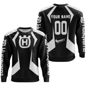 Custom name BraapGirls LIMITED EDITION – CUSTOM NAME HUSQVARNA – WHITE Brands for motocross girls and dirt bike riders - Brands view 2