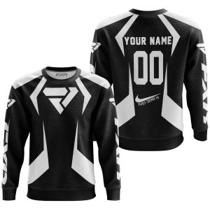 Custom name BraapGirls LIMITED EDITION – CUSTOM NAME FXR RACING – WHITE Brands for motocross girls and dirt bike riders - Brands view 2