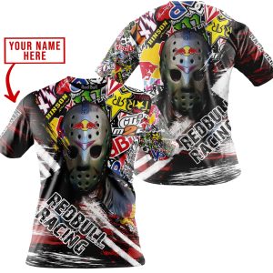 Custom name BraapGirls JASON VOORHEES REDBULL RACING | HOODIE & JERSEY | KID-YOUTH & ADULT Brands for motocross girls and dirt bike riders - Brands view 3