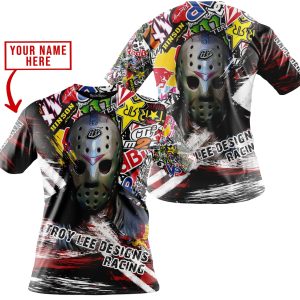 Custom name BraapGirls JASON VOORHEES TROY LEE DESIGNS RACING | HOODIE & JERSEY | KID-YOUTH & ADULT Brands for motocross girls and dirt bike riders - Brands ...