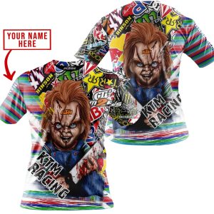 Custom name BraapGirls CHUCKY KTM RACING | HOODIE & JERSEY | KID-YOUTH & ADULT Brands for motocross girls and dirt bike riders - Brands view 3