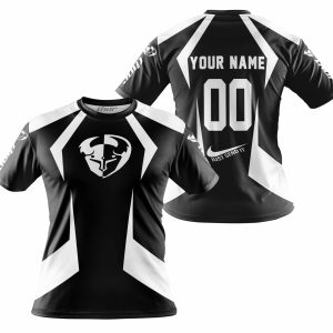 Custom name BraapGirls LIMITED EDITION – CUSTOM NAME THOR RACING – WHITE Brands for motocross girls and dirt bike riders - Brands view 3