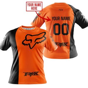 Custom name BraapGirls PREMIUM MX – CUSTOM NAME – FOX RACING – ORANGE Brands for motocross girls and dirt bike riders - Brands view 3