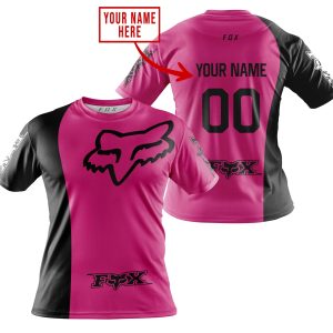 Custom name BraapGirls PREMIUM MX – CUSTOM NAME – FOX RACING – PINK 1 Brands for motocross girls and dirt bike riders - Brands view 3