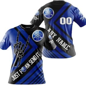 Custom name BraapGirls JUST FCKN SEND IT – YAMAHA | HOODIE & JERSEY | KID-YOUTH & ADULT Brands for motocross girls and dirt bike riders - Brands view 3