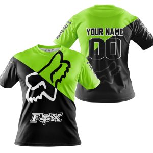 Custom name BraapGirls PREMIUM GIFT – CUSTOM NAME – FOX RACING – GREEN1 Brands for motocross girls and dirt bike riders - Brands view 3