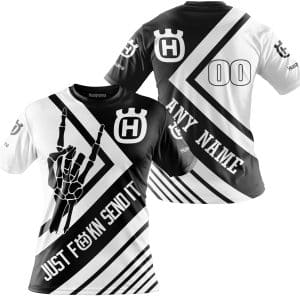Custom name BraapGirls JUST FCKN SEND IT – HURQVARNA RACING | HOODIE & JERSEY | KID-YOUTH & ADULT Brands for motocross girls and dirt bike riders - Brands vi...