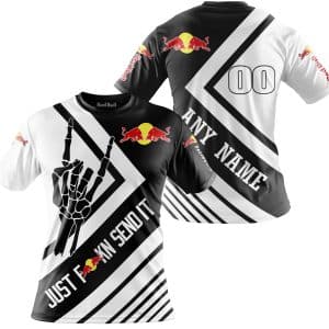 Custom name BraapGirls JUST FCKN SEND IT – REDBULL RACING | HOODIE & JERSEY | KID-YOUTH & ADULT Brands for motocross girls and dirt bike riders - Brands view 3