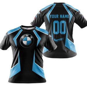 Custom name BraapGirls LIMITED EDITION – CUSTOM NAME BMW – SKY BLUE BMW for motocross girls and dirt bike riders - BMW view 3