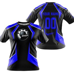 Custom name BraapGirls LIMITED EDITION – CUSTOM NAME CAN AM – BLUE Brands for motocross girls and dirt bike riders - Brands view 3