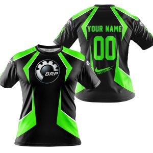 Custom name BraapGirls LIMITED EDITION – CUSTOM NAME CAN AM – GREEN Brands for motocross girls and dirt bike riders - Brands view 3