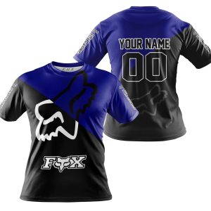 Custom name BraapGirls PREMIUM GIFT – CUSTOM NAME – FOX RACING – NAVY Brands for motocross girls and dirt bike riders - Brands view 3