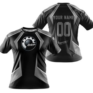 Custom name BraapGirls LIMITED EDITION – CUSTOM NAME CAN AM – GREY Brands for motocross girls and dirt bike riders - Brands view 3