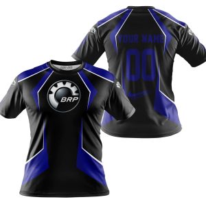 Custom name BraapGirls LIMITED EDITION – CUSTOM NAME CAN AM – NAVY Brands for motocross girls and dirt bike riders - Brands view 3