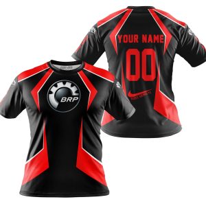 Custom name BraapGirls LIMITED EDITION – CUSTOM NAME CAN AM – RED Brands for motocross girls and dirt bike riders - Brands view 3