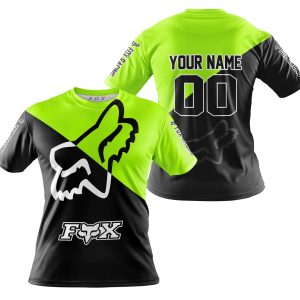 Custom name BraapGirls PREMIUM GIFT – CUSTOM NAME – FOX RACING – NEON Brands for motocross girls and dirt bike riders - Brands view 3