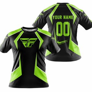 Custom name BraapGirls LIMITED EDITION – CUSTOM NAME FLY RACING – GREEN 1 Brands for motocross girls and dirt bike riders - Brands view 3