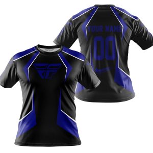 Custom name BraapGirls LIMITED EDITION – CUSTOM NAME FLY RACING – NAVY Brands for motocross girls and dirt bike riders - Brands view 3