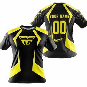 Custom name BraapGirls LIMITED EDITION – CUSTOM NAME FLY RACING – YELLOW Brands for motocross girls and dirt bike riders - Brands view 3