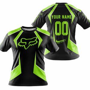 Custom name BraapGirls LIMITED EDITION – CUSTOM NAME FOX RACING – GREEN 1 Brands for motocross girls and dirt bike riders - Brands view 3