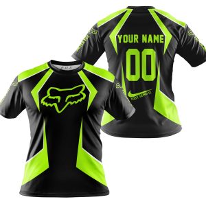 Custom name BraapGirls LIMITED EDITION – CUSTOM NAME FOX RACING – NEON Brands for motocross girls and dirt bike riders - Brands view 3