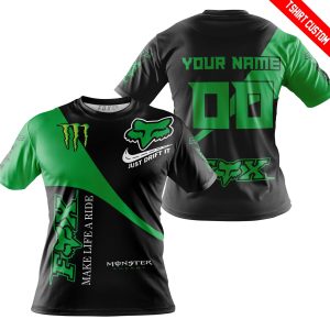 Custom name BraapGirls MAKE LIFE A RIDE JUST SEND IT – MONSTER ENERGY Brands for motocross girls and dirt bike riders - Brands view 2