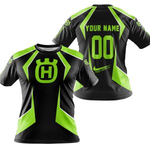 Custom name BraapGirls LIMITED EDITION – CUSTOM NAME HUSQVARNA – GREEN 1 Brands for motocross girls and dirt bike riders - Brands view 3