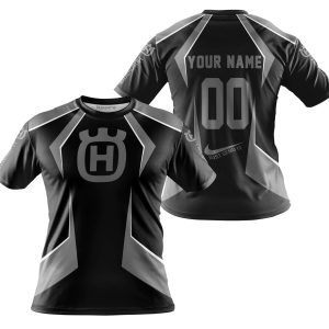 Custom name BraapGirls LIMITED EDITION – CUSTOM NAME HUSQVARNA – GREY Brands for motocross girls and dirt bike riders - Brands view 3