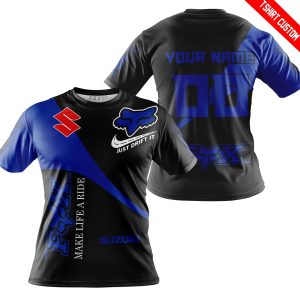 Custom name BraapGirls MAKE LIFE A RIDE JUST SEND IT – SUZUKI V1 Brands for motocross girls and dirt bike riders - Brands view 2