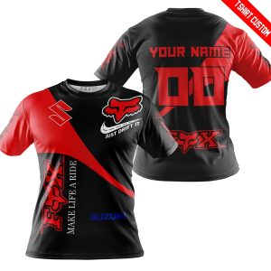 Custom name BraapGirls MAKE LIFE A RIDE JUST SEND IT – SUZUKI V2 Brands for motocross girls and dirt bike riders - Brands view 2