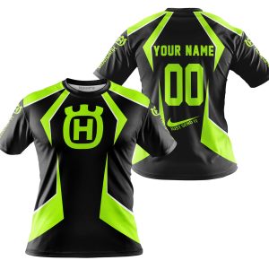 Custom name BraapGirls LIMITED EDITION – CUSTOM NAME HUSQVARNA – NEON Brands for motocross girls and dirt bike riders - Brands view 3