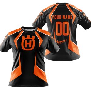 Custom name BraapGirls LIMITED EDITION – CUSTOM NAME HUSQVARNA – ORANGE Brands for motocross girls and dirt bike riders - Brands view 3
