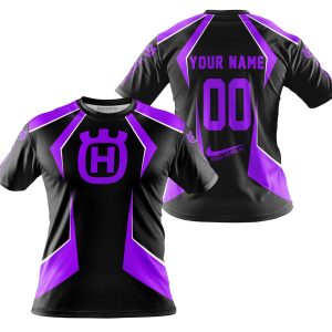 Custom name BraapGirls LIMITED EDITION – CUSTOM NAME HUSQVARNA – PURPLE Brands for motocross girls and dirt bike riders - Brands view 3