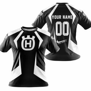 Custom name BraapGirls LIMITED EDITION – CUSTOM NAME HUSQVARNA – WHITE Brands for motocross girls and dirt bike riders - Brands view 3